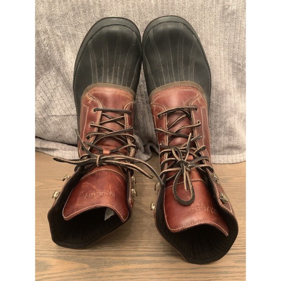 Sperry Top Sider Men’s 11 Brown Leather Waterproof Duck Boot main image 7